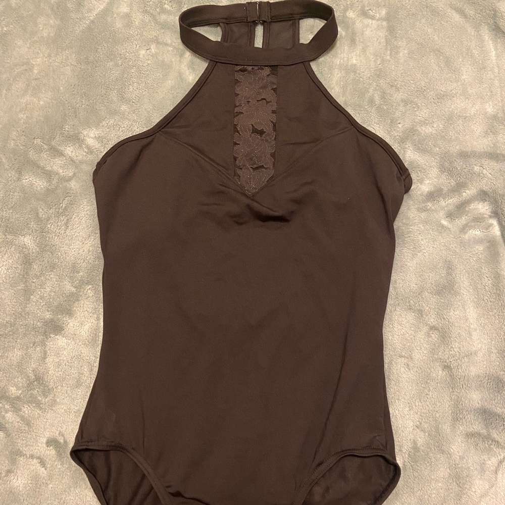 Bloch Halter-neck Floral leotard